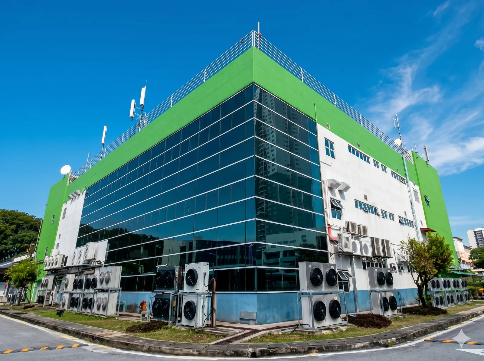 Data center facility exterior