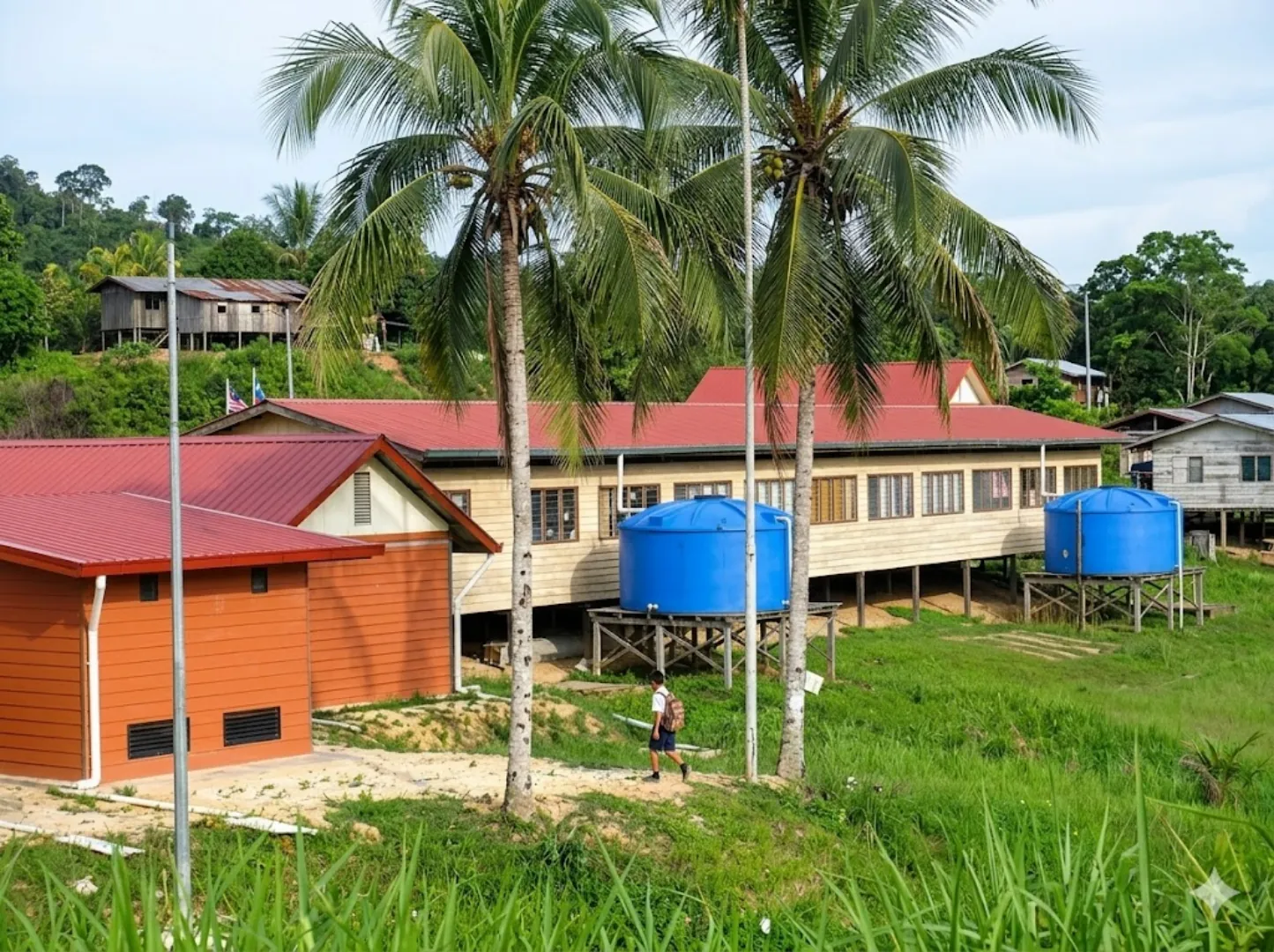 Off-grid solar installation